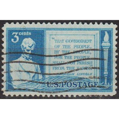 1948 - США - Прокламація Лінкольна Mi.591 _гаш