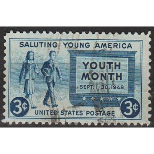 1948 - США - Місяць молоді Mi.576 _гаш