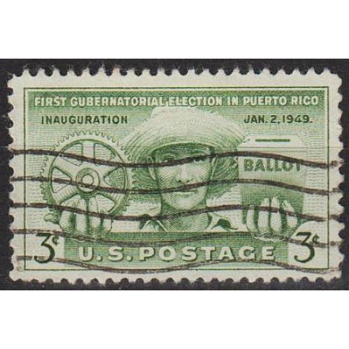 1949 - США - Губернатор Пуерто-Ріко Mi.596 _гаш