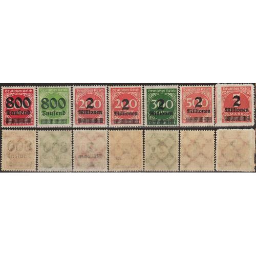 1923 - Німеччина - Стандарт - Деномінація Mi.303-12 _5,20 € **