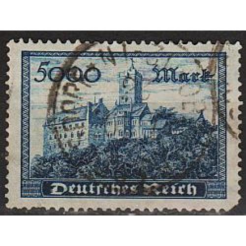 1923 - Німеччина - Замок Вартбург Mi.261 _4,0 €