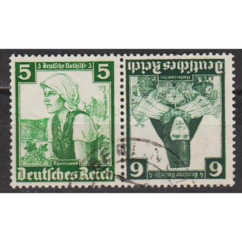1935 - Рейх - Народні костюми K 25 Mi.590 591 _гаш