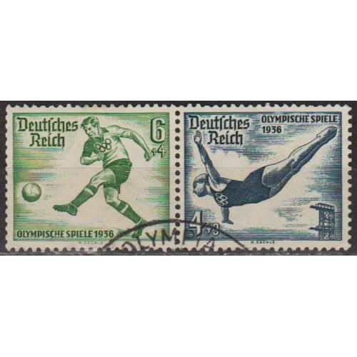 1936 - Рейх - Літня Олімпіада W 105 Mi.611 610 _гаш