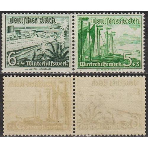 1937 - Рейх - Зимова допомога - Кораблі - W 123 Mi.654 653 **