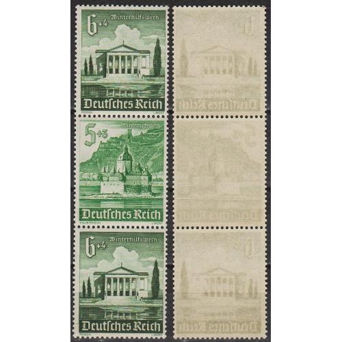 1940 - Рейх - Зимова допомога S 261 Будинки Mi.751 756 751 **