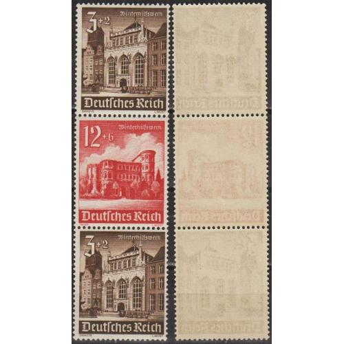 1940 - Рейх - Зимова допомога - Будинки - S 269 Mi.751 756 751 **