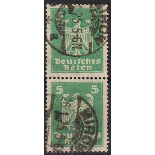 1924 - Німеччина - Стандарт - Орли 5 - Пара Mi.356 _гаш
