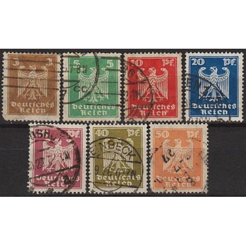 1924 - Німеччина - Стандарт - Орли Mi.355-61 _5,0 €