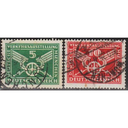 1925 - Німеччина - Виставка транспорту - Мюнхен Mi.370-71  _27,0  €
