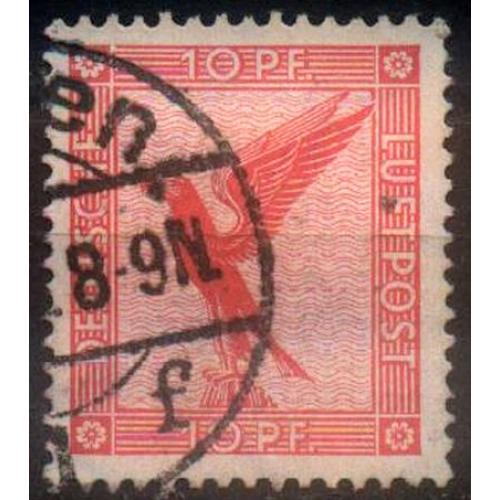 1926 - Німеччина - Авіапошта - Орел - 10 Mi.379 _гаш