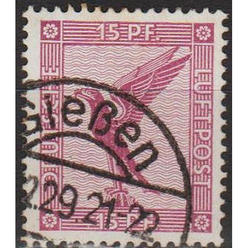 1926 - Німеччина - Авіапошта - Орел - 15 Mi.379 A _гаш