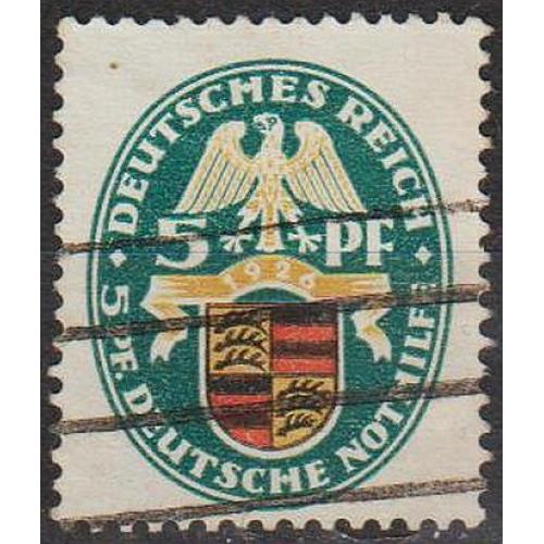 1926 - Німеччина - Допомога - Герби - Вюртемберг Mi.398  _гаш