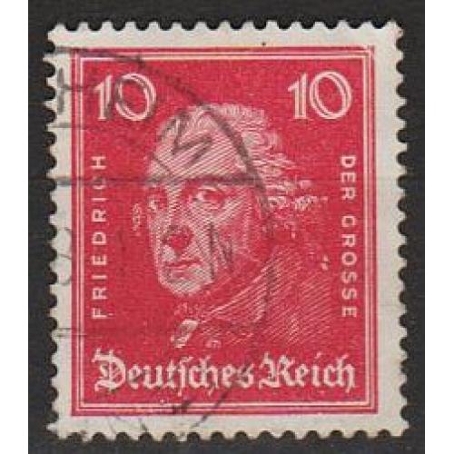 1926 - Німеччина - Відомі німці - Фрідрих Вел. 10 Mi.390 _гаш