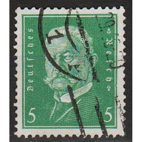 1928 - Німеччина - Президенти 5 Mi.411 _гаш