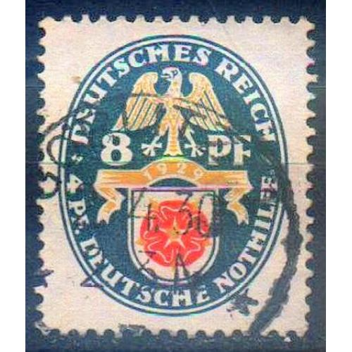 1929 - Німеччина - Допомога - Герби 8 Mi.431 _2,50 €
