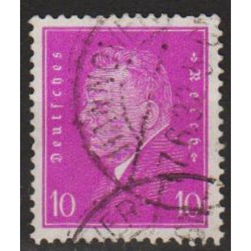 1930 - Німеччина - Президенти 10 Mi.435 _гаш