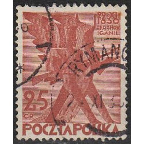 1930 - Польша - 100 лет польского восстания 25 Mi.267 _гаш