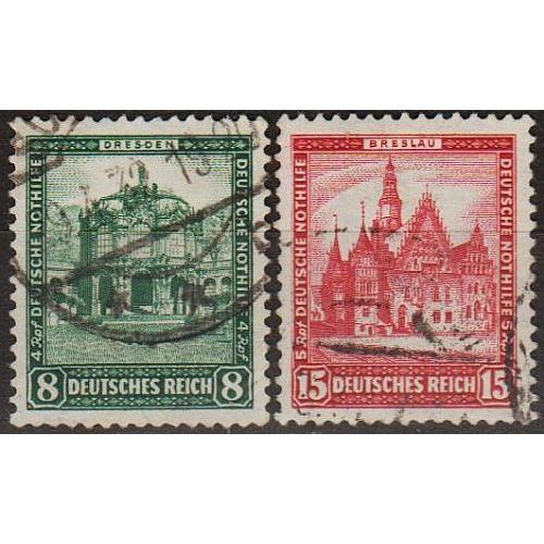 1931 - Німеччина - Зимова допомога - Архітектура Мі.459-60  _6,0 €