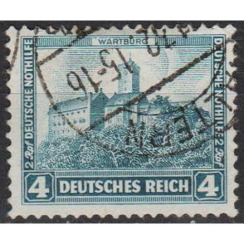 1932 - Німеччина - Архітектура - Вартбург 4 Mi.474 _2,50 €