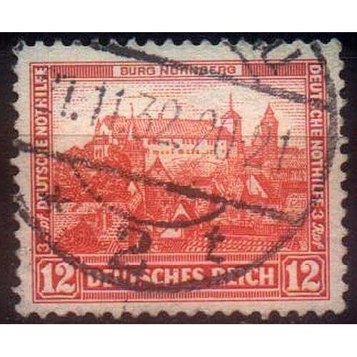 1932 - Німеччина - Зимова допомога - Замки 12 Mi.476 _2,50 €