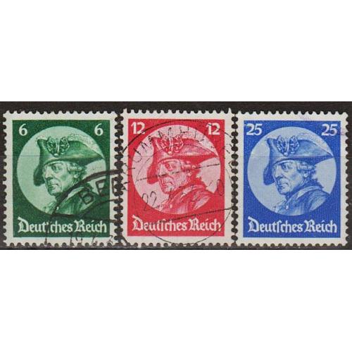 1933 - Рейх - Фрідрих Великий Мі.479-81  _40,0 €