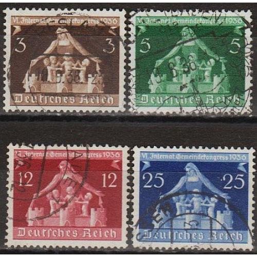1936 - Рейх - Конгрес Mi.617-20  _3,0 €