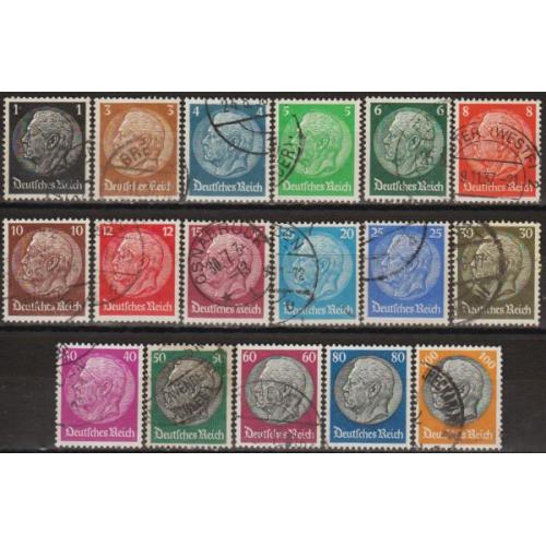 1933 - Рейх - Стандарт - Гінденбург Mi.512-28  _10,0 €