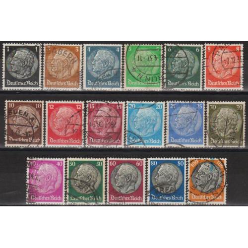 1933 - Рейх - Стандарт - Гінденбург Mi.512-28 _10,0 €