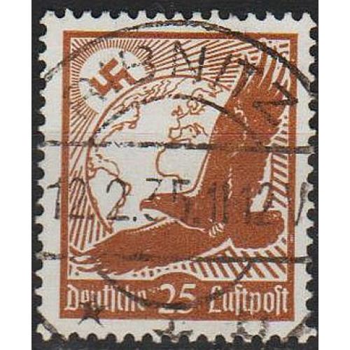 1934 - Рейх - Авіапошта - Орел 25 Mi.533 _гаш