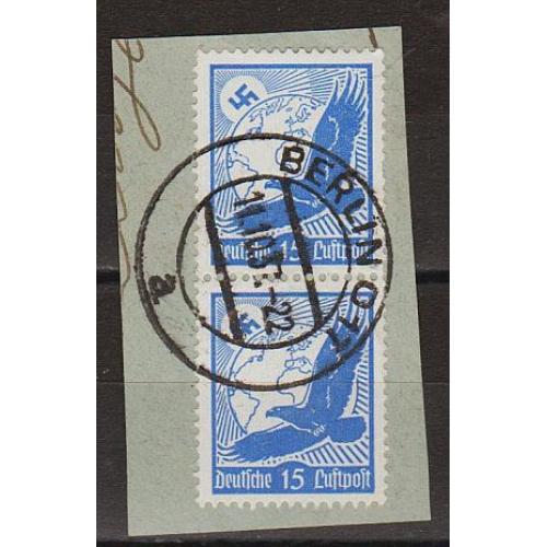 1934 - Рейх - Авіапошта - Орел 15 Mi.531 _3,20 € _Вирізка