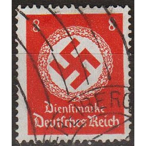 1934 - Рейх - Службова - Свастика 8 Mi.136 _1,20 €