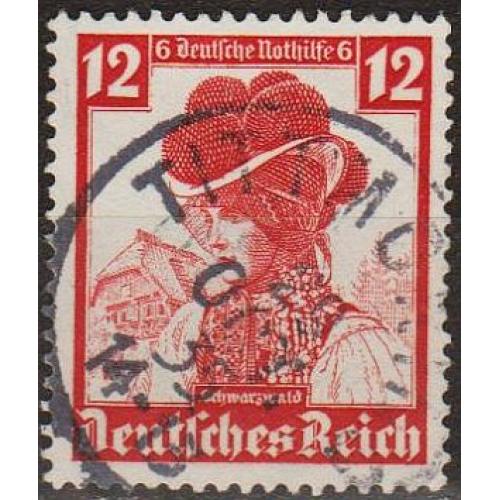 1934 - Рейх - Народні костюми 12 Mi.593 _гаш