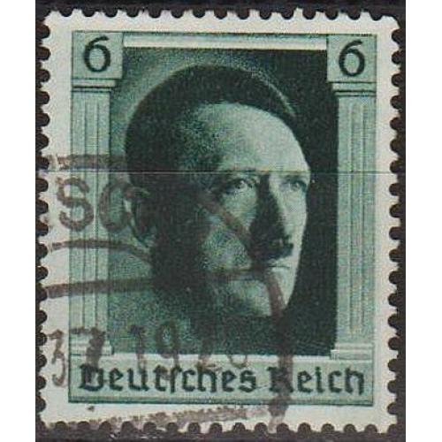 1937 - Рейх - 48 років Гітлера Mi.646 _гаш