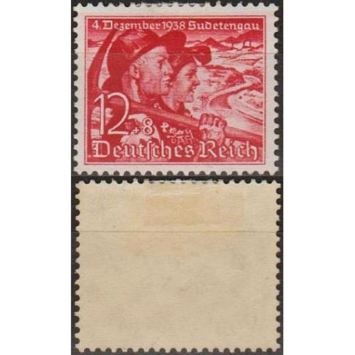 1938 - Рейх - Голосування в Судетах 12 Mi.685 _3,0 € *