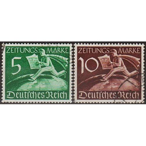 1939 - Рейх - Газетні марки Z.738-739 _14,0 € _гаш