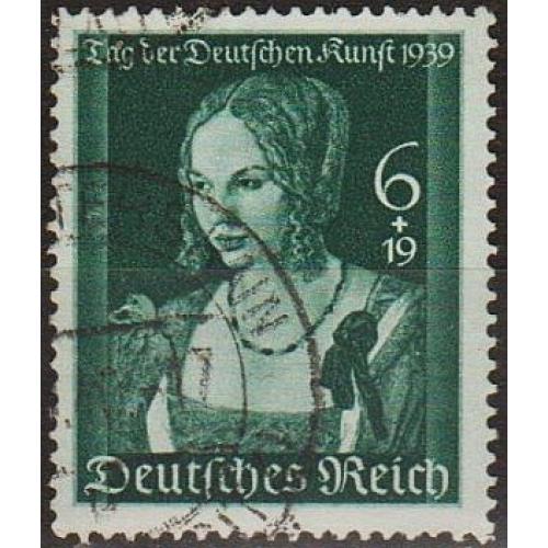 1939 - Рейх - День німецького мистецтва Mi.700 _13.0 € _гаш