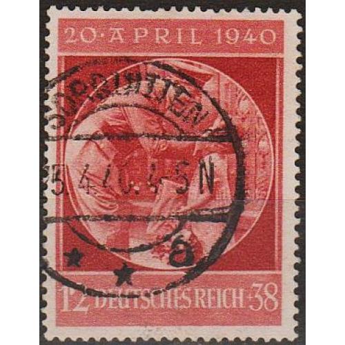 1940 - Рейх - 51 рік Гітлера Mi.744 _8,0 €
