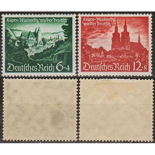 1940 - Рейх - Ейпен-Малмеді Mi.748-49 **/*