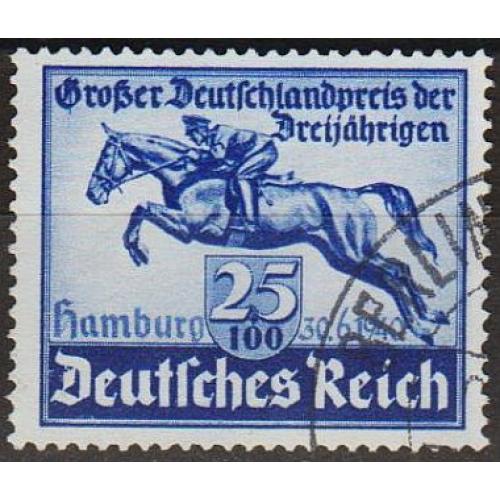 1940 - Рейх - Перегони в Гамбурзі Mi.746 _15,0 € _гаш