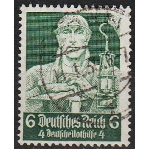 1934 - Рейх - Професії - Гірник 6 Mi.559 _гаш