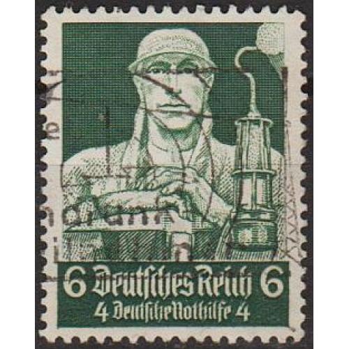 1934 - Рейх - Професії - Гірник 6 Mi.559 _гаш