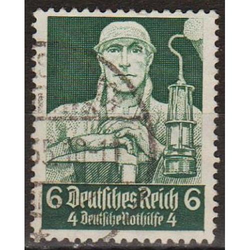 1934 - Рейх - Професії - Гірник 6 Mi.559 _гаш