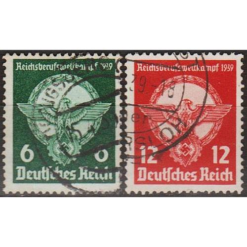 1939 - Рейх - Професійний конкурс Mi.689-90  _10,0 €