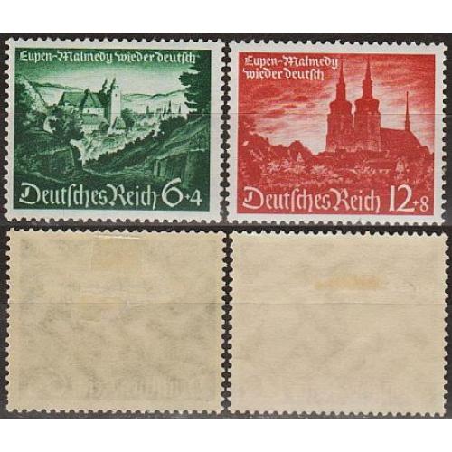 1940 - Рейх - Ейпен-Малмеді Mi.748-49 *