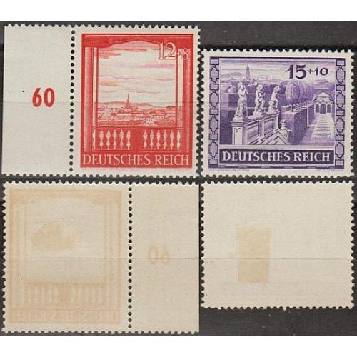 1941 - Рейх - Ярмарок у Відні Mi.804-805 *
