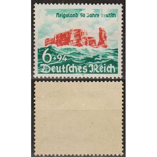 1940 - Рейх - 50 років о.Гельголанд Mi.750 *