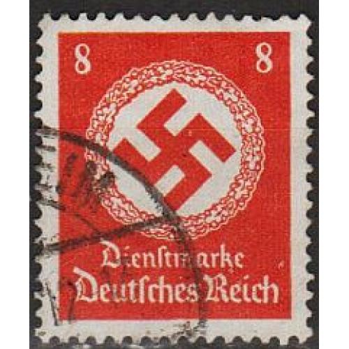 1934 - Рейх - Службова 8 Mi.136 _гаш