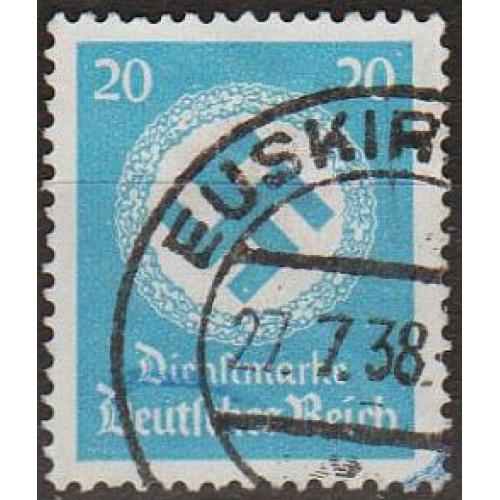 1934 - Рейх - Службова - Свастика 20 Mi.140  _2,0 €