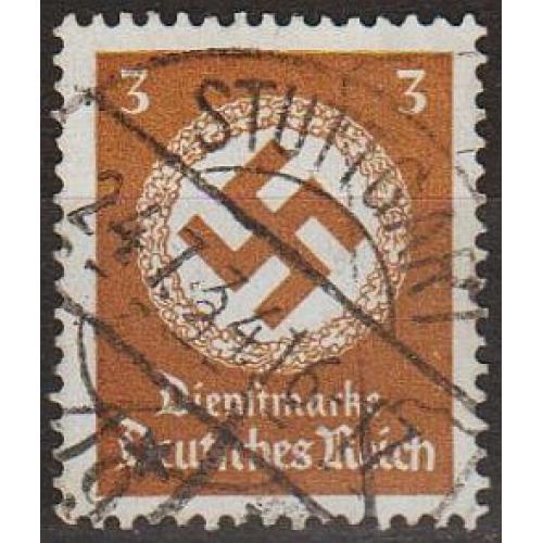 1934 - Рейх - Службова - Свастика 3 Мi.132  _1,50 €