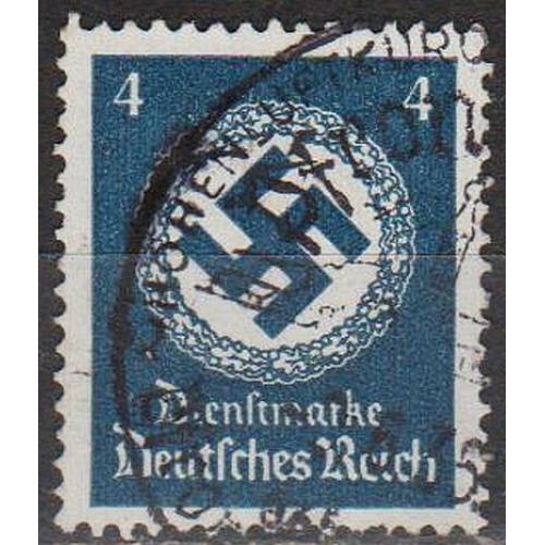 1934 - Рейх - Службова - Свастика 4 Mi.133 - гаш
